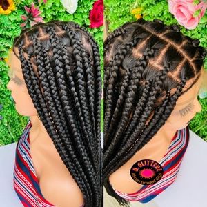 BRAIDED WIGS ON FULL LACE